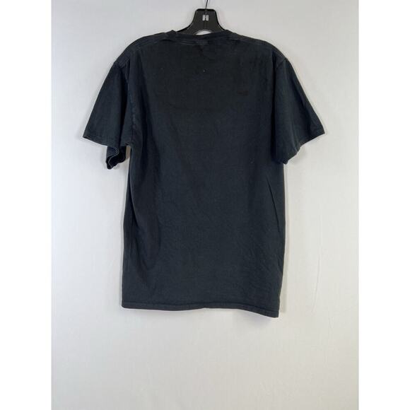 Justin Bieber Changes 12345 Concert Tour T-Shirt B & W Side Black Shirt Size M - Picture 2 of 4